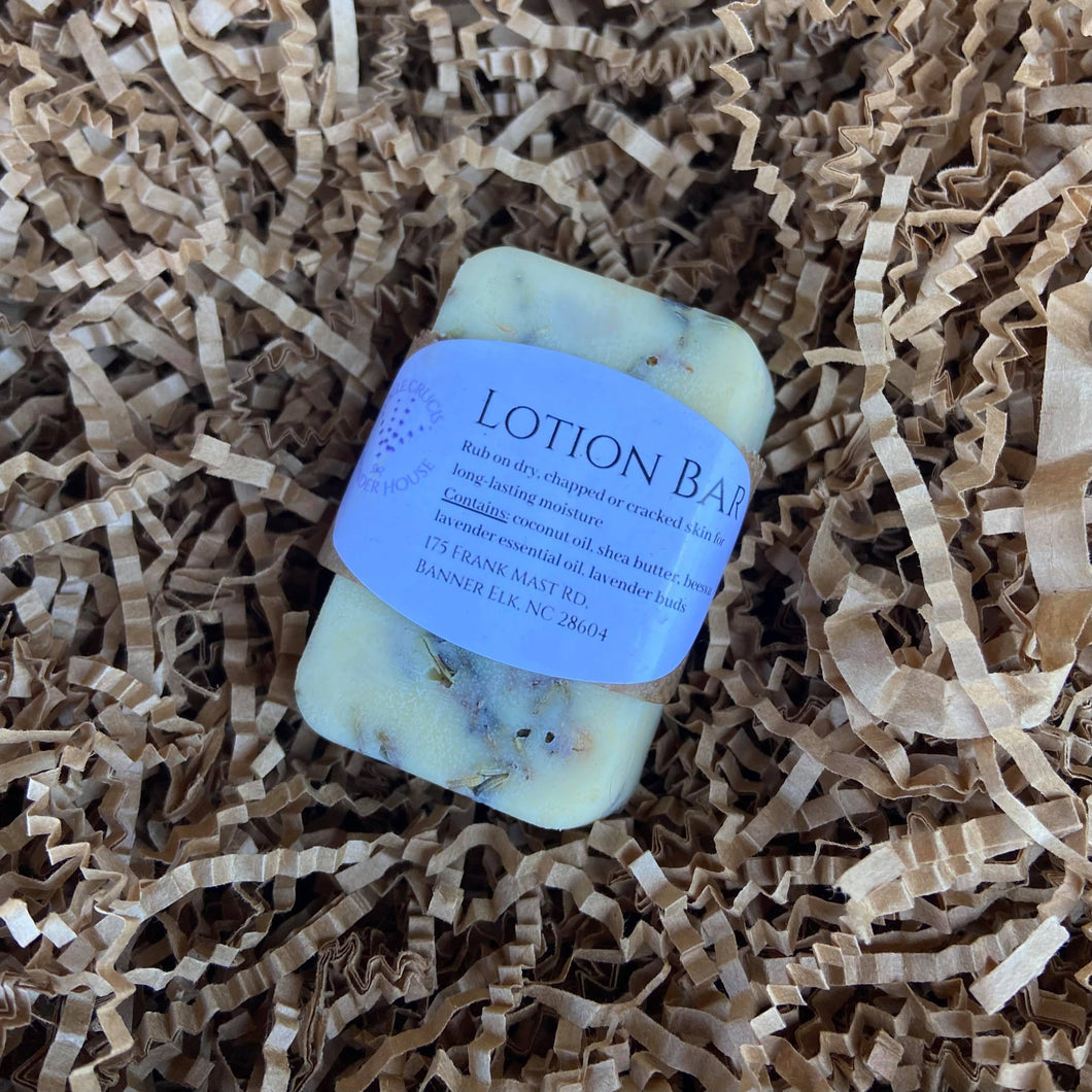 Valle Crucis Lavender House Lotion Bar