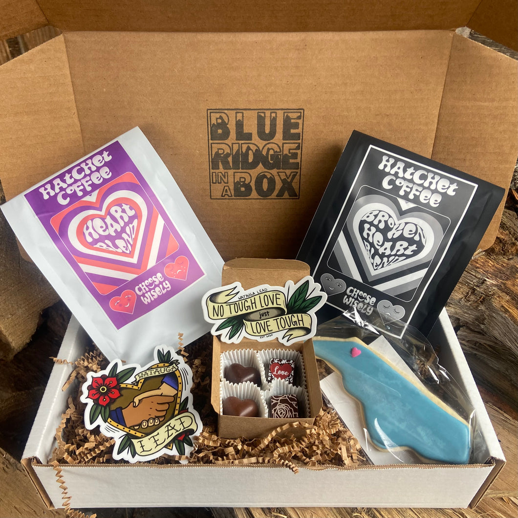 Blue Ridge in a Box - Love Tough Valentine's Day Box